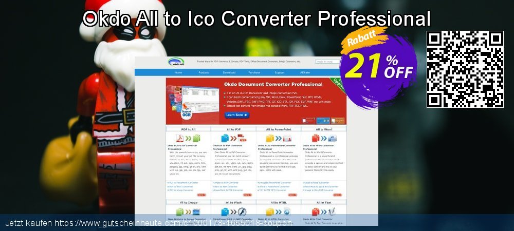 Okdo All to Ico Converter Professional klasse Angebote Bildschirmfoto