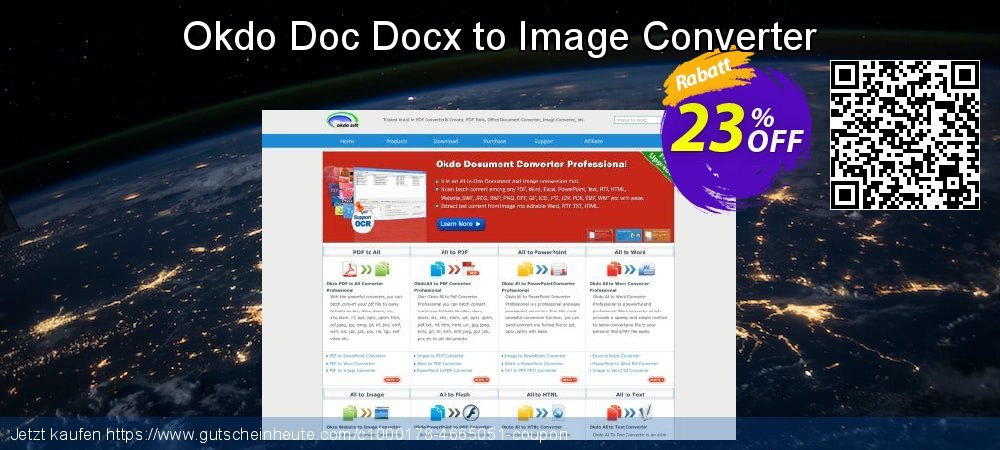 Okdo Doc Docx to Image Converter uneingeschränkt Preisnachlässe Bildschirmfoto