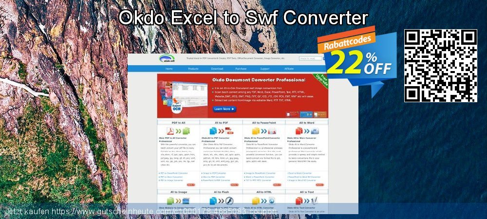 Okdo Excel to Swf Converter ausschließlich Rabatt Bildschirmfoto