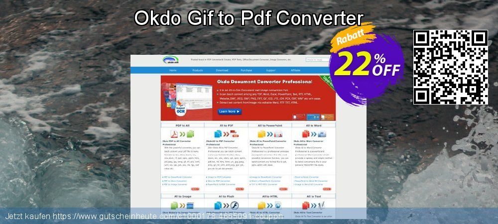 Okdo Gif to Pdf Converter wunderbar Disagio Bildschirmfoto