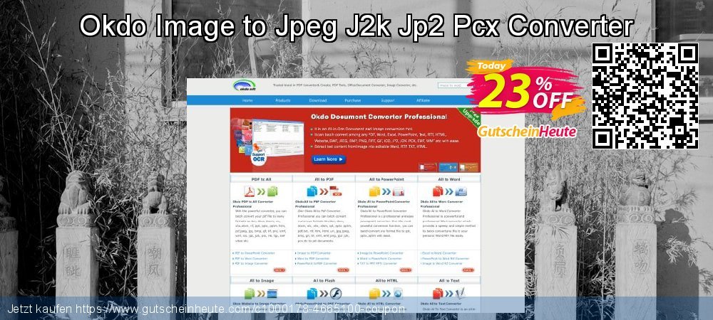 Okdo Image to Jpeg J2k Jp2 Pcx Converter toll Rabatt Bildschirmfoto