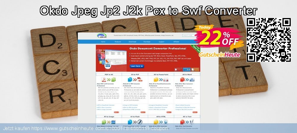 Okdo Jpeg Jp2 J2k Pcx to Swf Converter klasse Außendienst-Promotions Bildschirmfoto