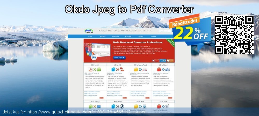 Okdo Jpeg to Pdf Converter exklusiv Preisreduzierung Bildschirmfoto