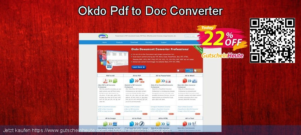 Okdo Pdf to Doc Converter ausschließenden Beförderung Bildschirmfoto