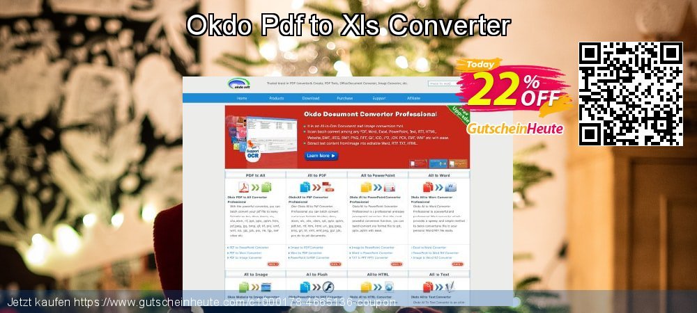 Okdo Pdf to Xls Converter umwerfende Preisnachlässe Bildschirmfoto
