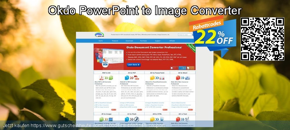 Okdo PowerPoint to Image Converter ausschließlich Außendienst-Promotions Bildschirmfoto