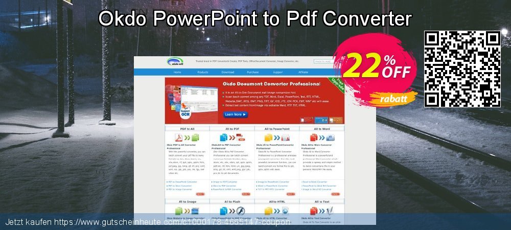 Okdo PowerPoint to Pdf Converter besten Preisnachlass Bildschirmfoto