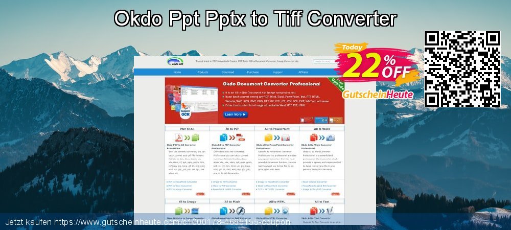 Okdo Ppt Pptx to Tiff Converter super Promotionsangebot Bildschirmfoto