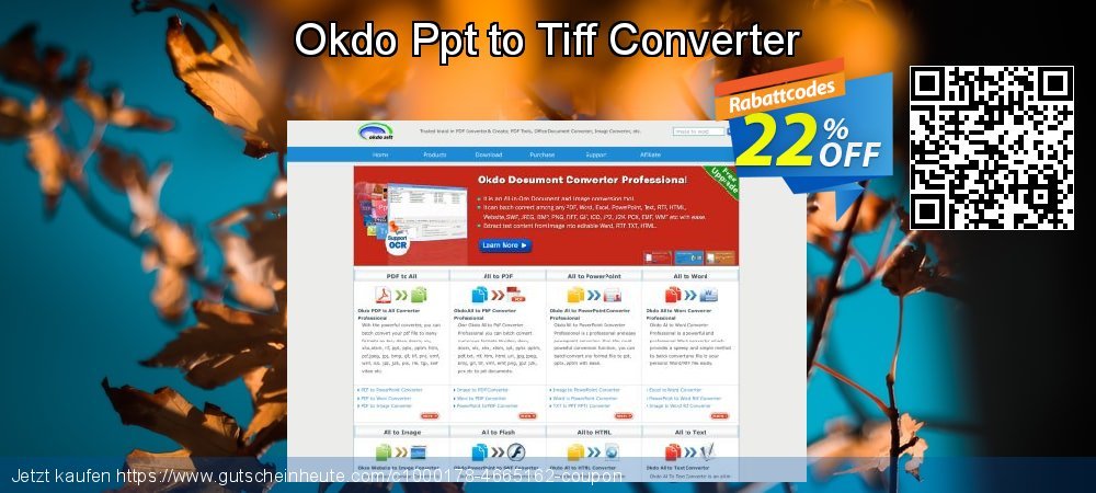 Okdo Ppt to Tiff Converter toll Außendienst-Promotions Bildschirmfoto