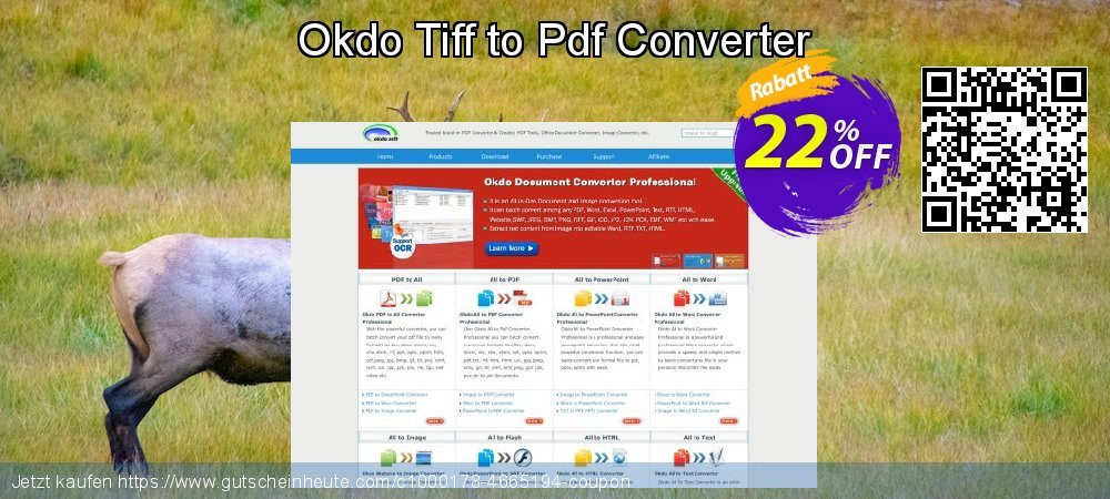 Okdo Tiff to Pdf Converter Exzellent Verkaufsförderung Bildschirmfoto