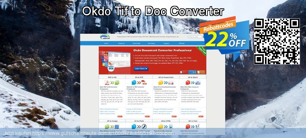 Okdo Tif to Doc Converter aufregenden Preisreduzierung Bildschirmfoto