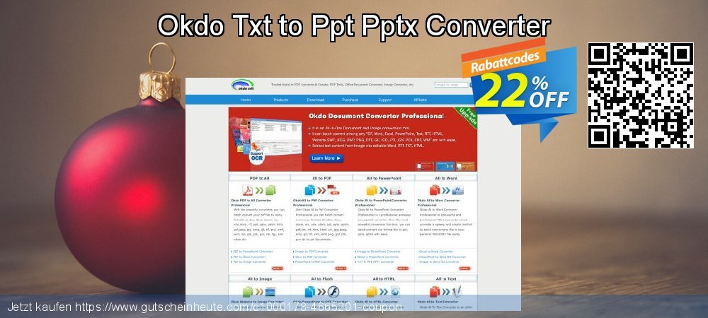 Okdo Txt to Ppt Pptx Converter aufregende Sale Aktionen Bildschirmfoto