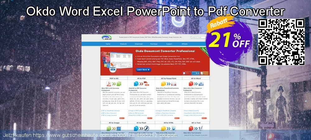 Okdo Word Excel PowerPoint to Pdf Converter unglaublich Ausverkauf Bildschirmfoto