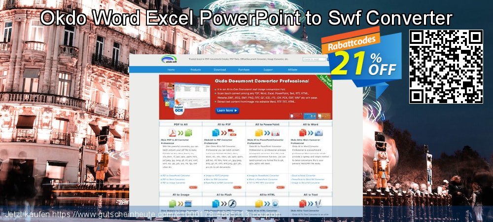 Okdo Word Excel PowerPoint to Swf Converter fantastisch Außendienst-Promotions Bildschirmfoto