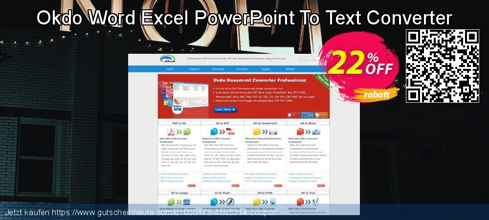 Okdo Word Excel PowerPoint To Text Converter großartig Preisreduzierung Bildschirmfoto