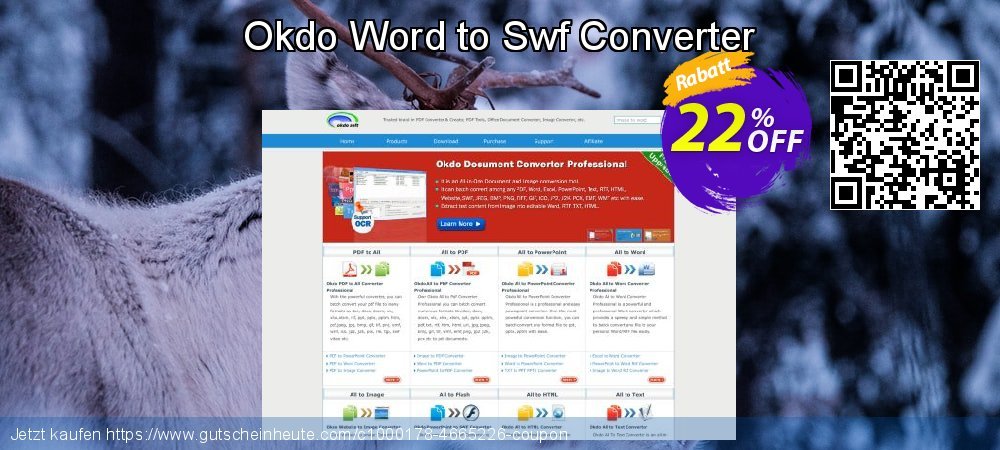 Okdo Word to Swf Converter beeindruckend Ermäßigung Bildschirmfoto