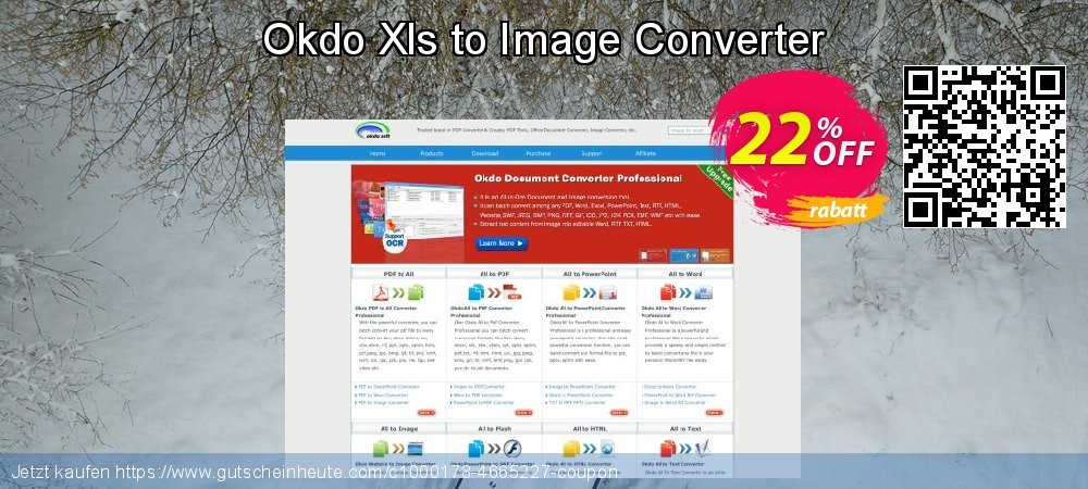 Okdo Xls to Image Converter faszinierende Disagio Bildschirmfoto