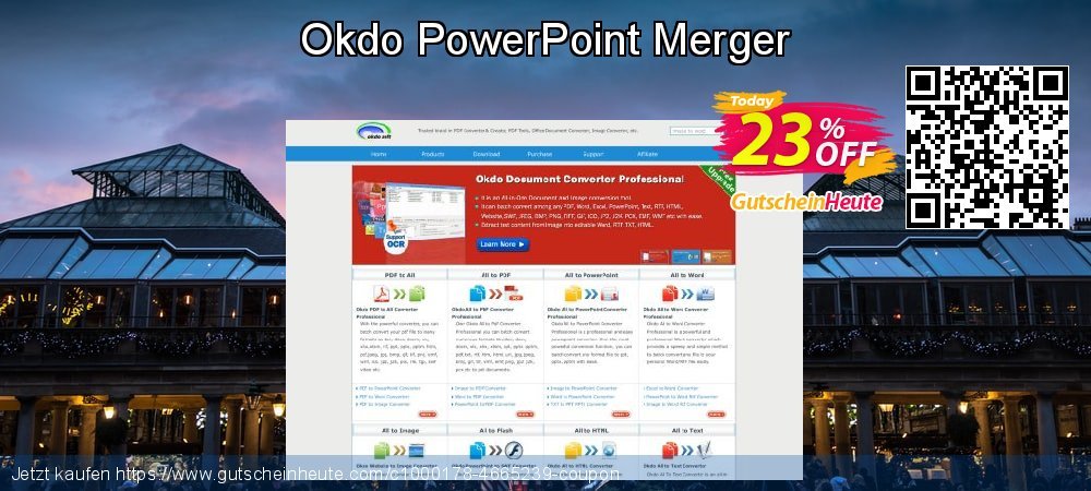 Okdo PowerPoint Merger ausschließenden Angebote Bildschirmfoto