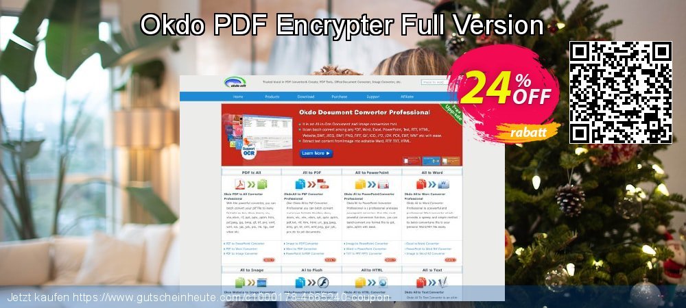Okdo PDF Encrypter Full Version besten Promotionsangebot Bildschirmfoto