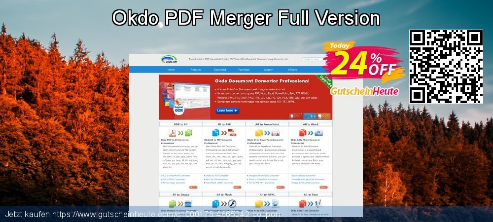 Okdo PDF Merger Full Version erstaunlich Diskont Bildschirmfoto