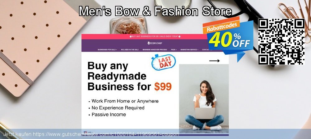 Men's Bow & Fashion Store fantastisch Förderung Bildschirmfoto