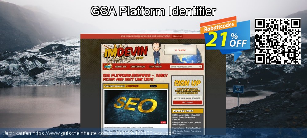 GSA Platform Identifier überraschend Preisnachlässe Bildschirmfoto