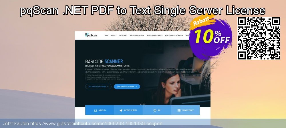 pqScan .NET PDF to Text Single Server License überraschend Preisnachlass Bildschirmfoto