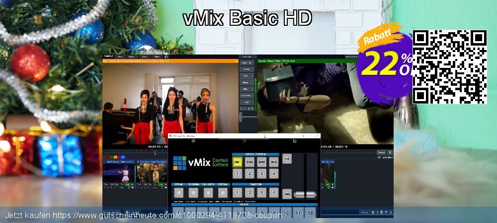 vMix Basic HD atemberaubend Außendienst-Promotions Bildschirmfoto