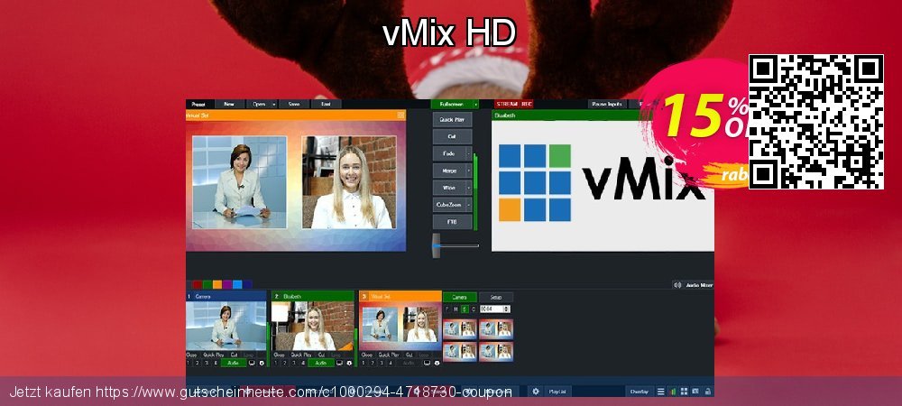 vMix HD wunderschön Preisnachlass Bildschirmfoto