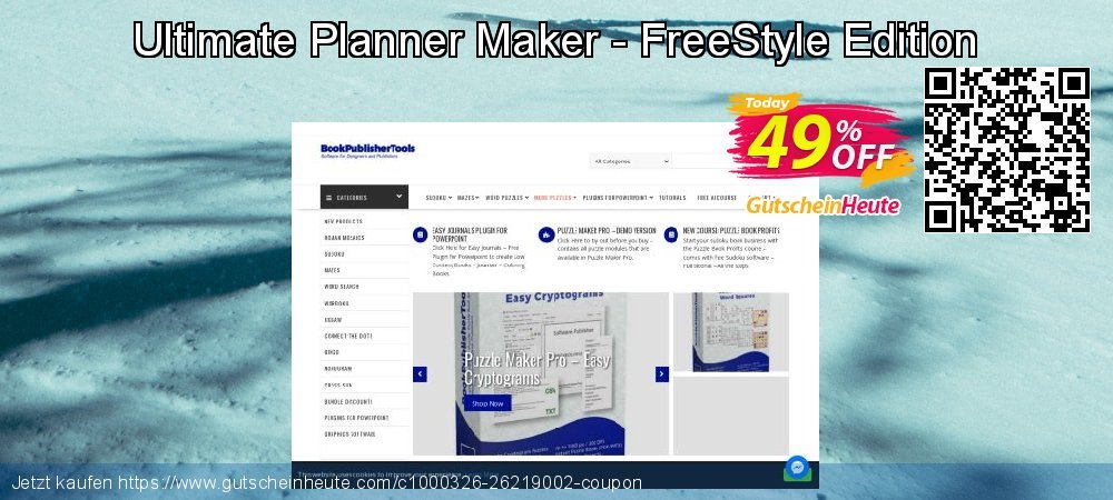 Ultimate Planner Maker - FreeStyle Edition umwerfende Beförderung Bildschirmfoto