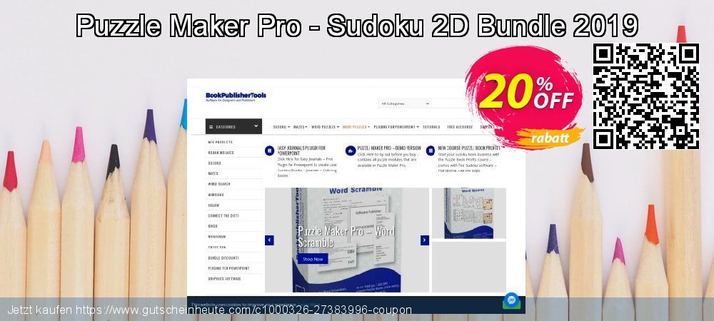 Puzzle Maker Pro - Sudoku 2D Bundle 2019 unglaublich Sale Aktionen Bildschirmfoto