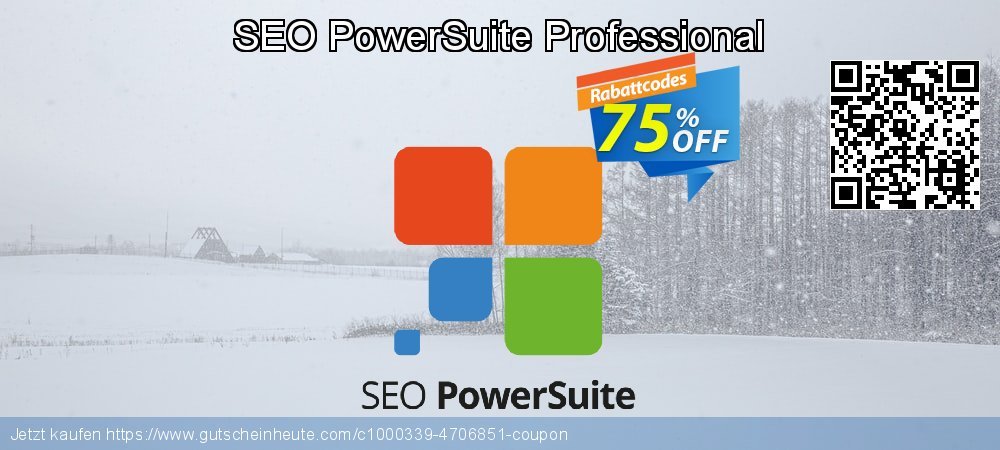 SEO PowerSuite Professional fantastisch Promotionsangebot Bildschirmfoto
