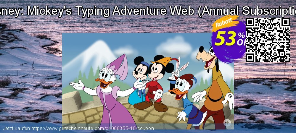 Disney: Mickey's Typing Adventure Web - Annual Subscription  wunderbar Preisnachlässe Bildschirmfoto