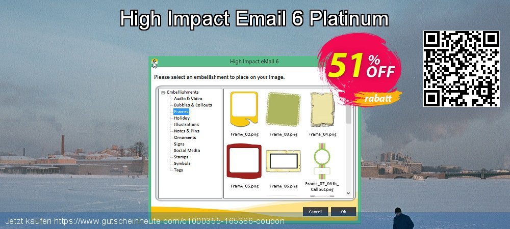 High Impact Email 6 Platinum verblüffend Außendienst-Promotions Bildschirmfoto