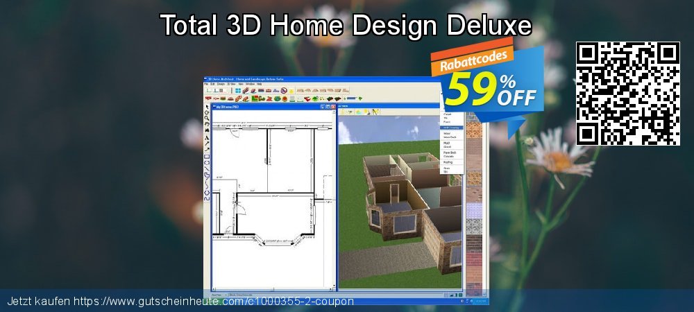 Total 3D Home Design Deluxe toll Ausverkauf Bildschirmfoto