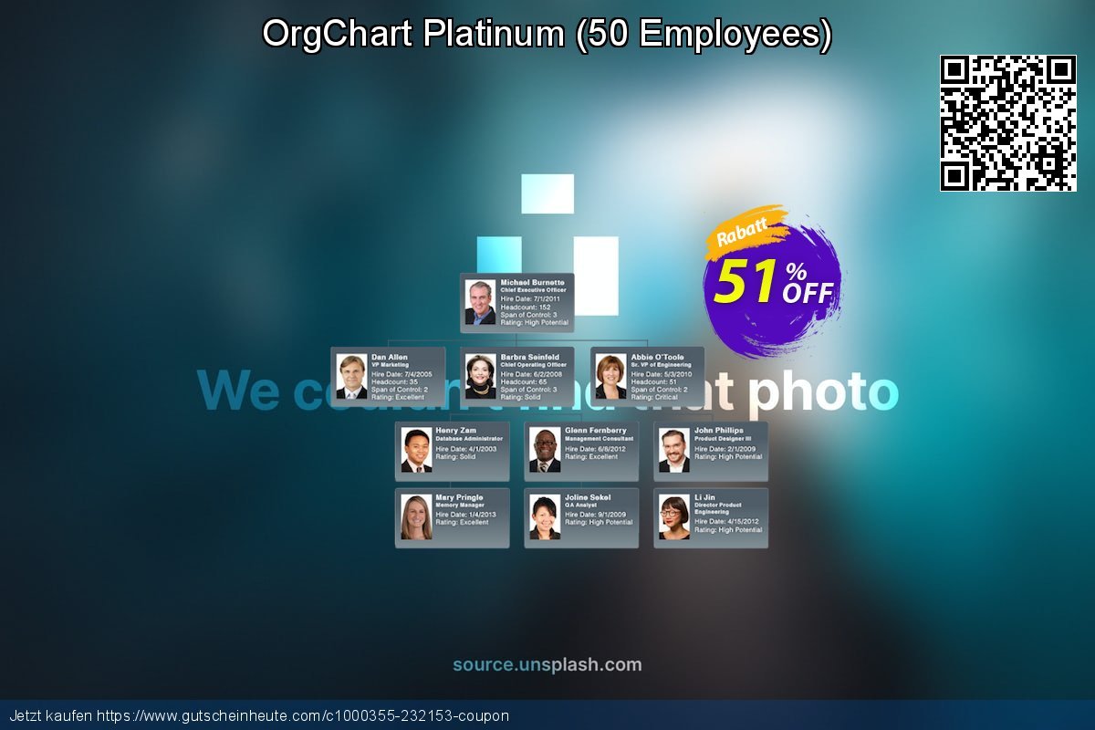 OrgChart Platinum - 50 Employees  unglaublich Preisnachlässe Bildschirmfoto