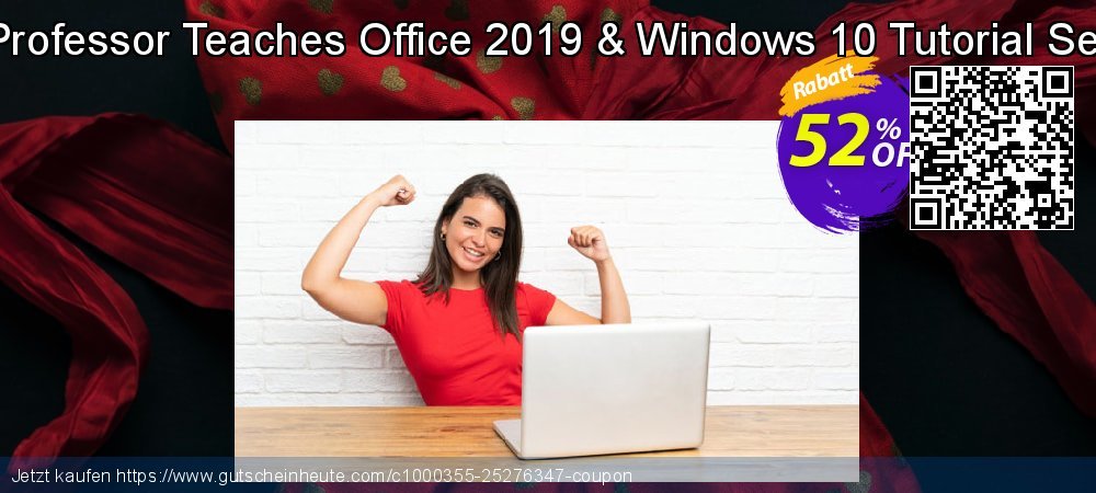 Professor Teaches Office 2019 & Windows 10 Tutorial Set Exzellent Beförderung Bildschirmfoto