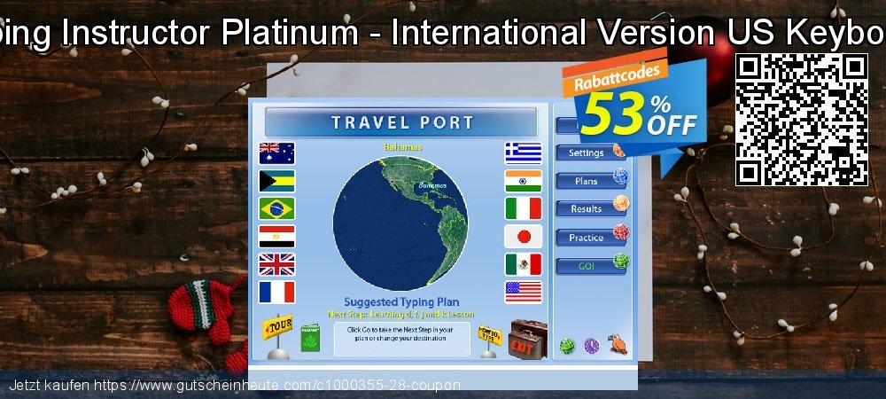 Typing Instructor Platinum - International Version US Keyboard genial Angebote Bildschirmfoto