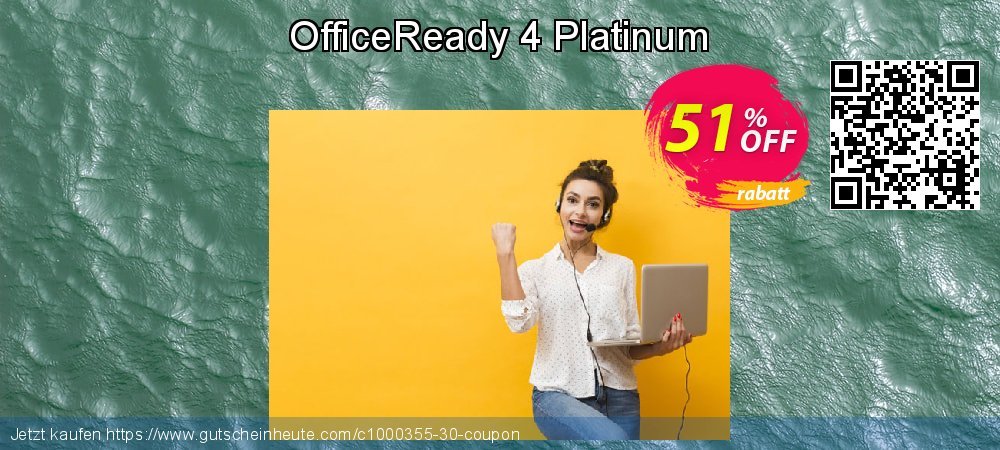 OfficeReady 4 Platinum klasse Nachlass Bildschirmfoto
