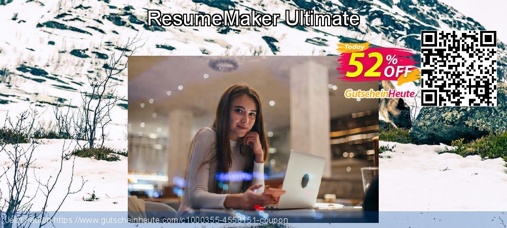 ResumeMaker Ultimate geniale Sale Aktionen Bildschirmfoto