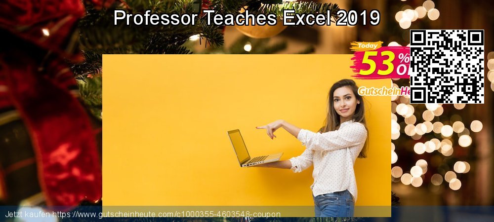 Professor Teaches Excel 2019 fantastisch Diskont Bildschirmfoto