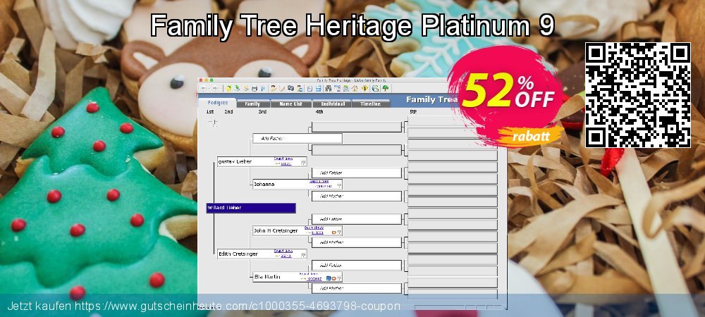 Family Tree Heritage Platinum 9 formidable Angebote Bildschirmfoto