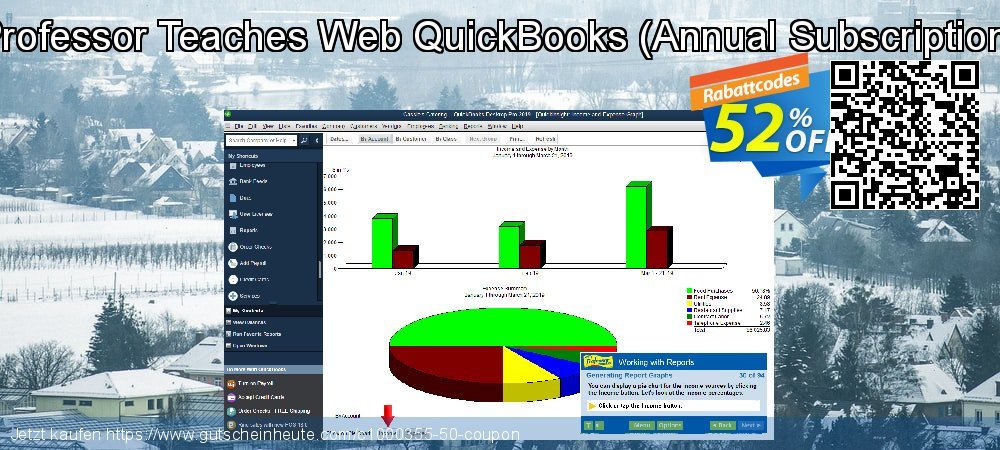 Professor Teaches Web QuickBooks - Annual Subscription  toll Disagio Bildschirmfoto