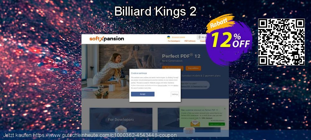 Billiard Kings 2 ausschließlich Preisnachlässe Bildschirmfoto