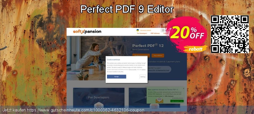 Perfect PDF 9 Editor exklusiv Nachlass Bildschirmfoto