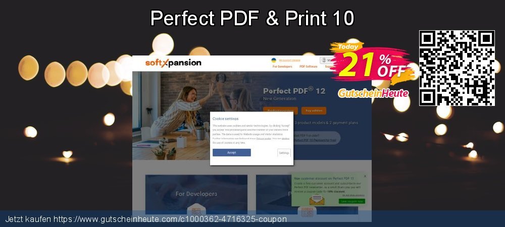 Perfect PDF & Print 10 aufregenden Diskont Bildschirmfoto