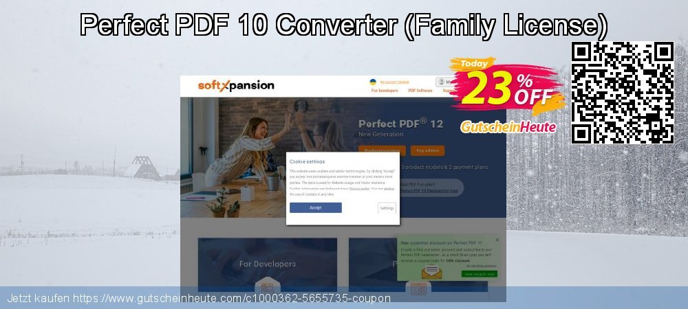 Perfect PDF 10 Converter - Family License  großartig Preisnachlass Bildschirmfoto