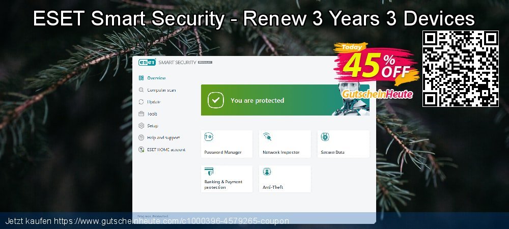 ESET Smart Security - Renew 3 Years 3 Devices super Rabatt Bildschirmfoto
