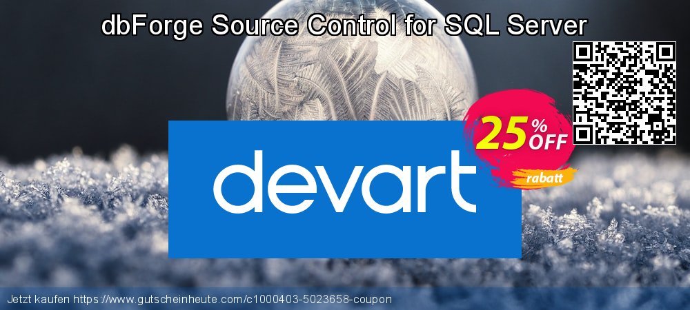 dbForge Source Control for SQL Server besten Preisnachlass Bildschirmfoto