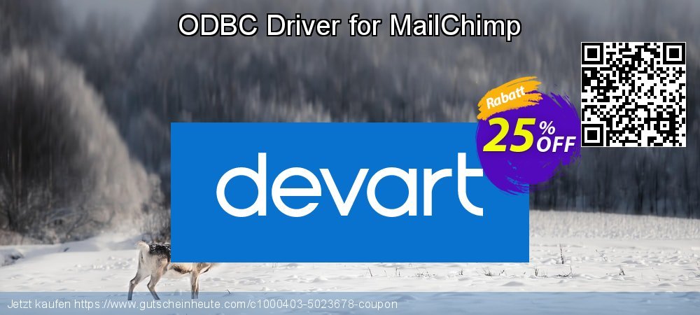ODBC Driver for MailChimp umwerfende Sale Aktionen Bildschirmfoto